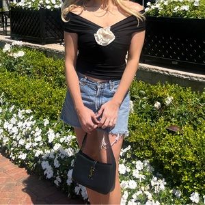 Reformation Emerald knit top